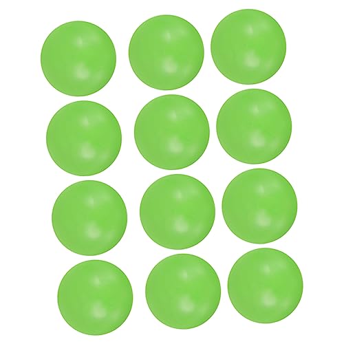 Anneome 12 Stück Fußball Ersatz Teile Tischbälle Tischfußball-ersatz Fußbälle Kickerbälle Ersetzen Kleiner Fußball Tischfussball Tischfußball-tischplatte Foosballball Schüttgut Green Harz von Anneome