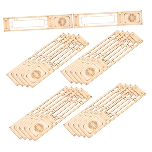 Anneome 18-teiliges Mini-bildschirmmodell: Puppenhausmöbel, Dekorativer Mini-raumteiler Aus Chinesischem Holz Für DIY-Szene, Heimdekoration, Requisiten Anneome 18-teiliges Mini-bildschirmmodell: Puppenhausmöbel, Dekorativer Mini-raumteiler Aus Chinesischem Holz Für DIY-Szene, Heimdekoration, Requisiten von Anneome