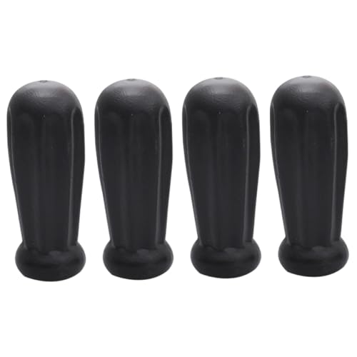 Anneome 2 Paare Tischfußballgriff Kickerstange Kickergriff Ersatz Tischfußballzubehör stabile Kickergriffe Griffe für Tischkicker Kickermaschinengriff Ersatzgriffe für Kicker Abs Black von Anneome