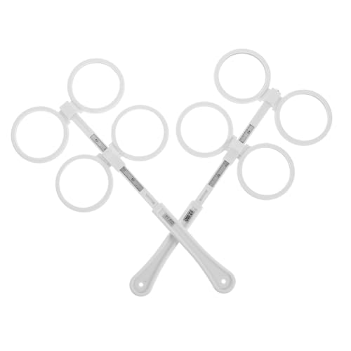 Anneome 2 Stck. Amblyopie-Trainingsbrille augentraining spiegelfolie optisches Optometrie-Flipper-Instrument Flip-Objektiv für Erwachsene Flip-Objektiv für optischer Flipper Glas von Anneome