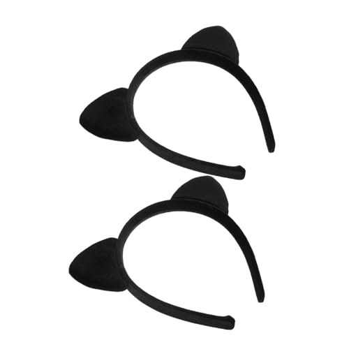 Anneome 2 Stück Schwarzes Katzenohren Haarreif Cosplay Haarbänder Weiches Hautfreundliches Material für Fasching Mottopartys Halloween und Erwachsene Party Zubehör Anneome 2 Stück Schwarzes Katzenohren Haarreif Cosplay Haarbänder Weiches Hautfreundliches Material für Fasching Mottopartys Halloween und Erwachsene Party Zubehör von Anneome