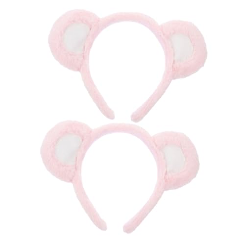 Anneome 2 Stück Teiliges Bärenohren Haarreif Flauschiges Wiederverwendbares Stirnband für Cosplay Kostüm und Party Bequemes Haarschmuck Zubehör für Karneval Fasching Make up und Anneome 2 Stück Teiliges Bärenohren Haarreif Flauschiges Wiederverwendbares Stirnband für Cosplay Kostüm und Party Bequemes Haarschmuck Zubehör für Karneval Fasching Make up und von Anneome