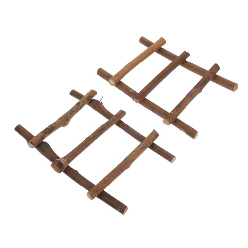 Anneome 2 Stück Teiliges Miniatur Rattanstufenleiter Natürliche Dekoration Leichte und Langlebige Miniaturmöbel für Gartenornamente Puppenhaus DIY Mikro Landschaft und Bastelprojekte Anneome 2 Stück Teiliges Miniatur Rattanstufenleiter Natürliche Dekoration Leichte und Langlebige Miniaturmöbel für Gartenornamente Puppenhaus DIY Mikro Landschaft und Bastelprojekte von Anneome
