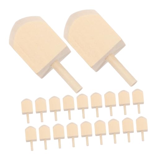 Anneome 20 Stück Teiliges Holz Hanukkah Dreidel Traditionelle Unbemalte Holz Stabile Handwerkskunst Pädagogisches Festspielzeug für Hanukkah und DIY Bastelprojekte Anneome 20 Stück Teiliges Holz Hanukkah Dreidel Traditionelle Unbemalte Holz Stabile Handwerkskunst Pädagogisches Festspielzeug für Hanukkah und DIY Bastelprojekte von Anneome