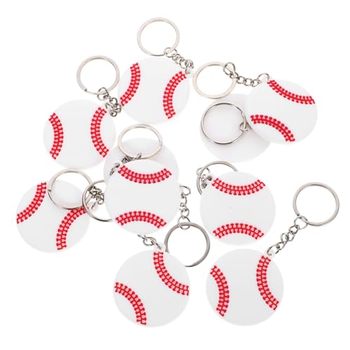 Anneome 20 Stück Volleyball Schlüsselanhänger PVC Sport Schlüsselringe für Partys Geburtstagsgeschenke und Dekoration Robuste und Kreative Schlüsselanhänger für Volleyball Fans von Anneome