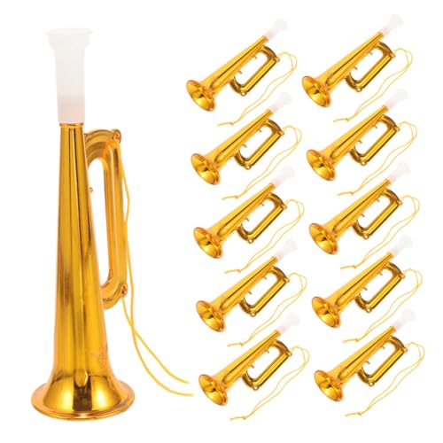 Anneome 25 Stück Teiliges Trumpet Toy aus Robustem Kunststoff Tragbare Kleine Lufttröte für Partys Sportveranstaltungen und Konzerte Lauter Horn-Cheerer für Vielseitige Feierlichkeiten von Anneome