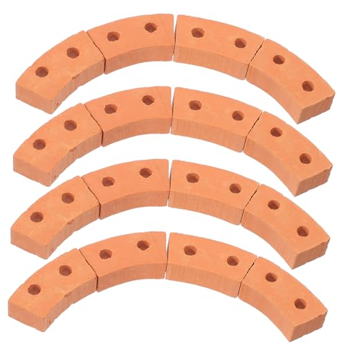 Anneome 30 Stück Teiliges Miniatur Ziegelstein Realistische Mini Wandziegel für DIY Modellbau Kindgerechte Spielhaus Bausteine Langlebigem Material für Eltern Junge Mädchen Bastelprojekte Anneome 30 Stück Teiliges Miniatur Ziegelstein Realistische Mini Wandziegel für DIY Modellbau Kindgerechte Spielhaus Bausteine Langlebigem Material für Eltern Junge Mädchen Bastelprojekte von Anneome
