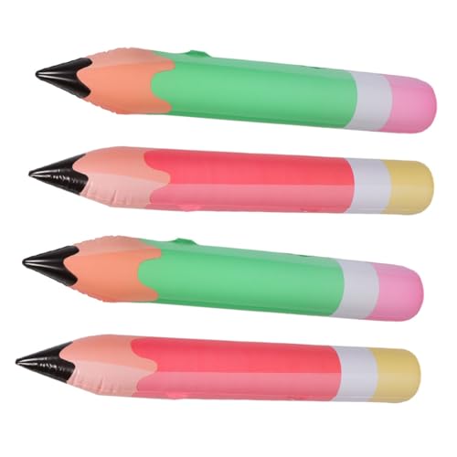 Anneome 4 Stück Aufblasbares Bleistiftspielzeug Rosa Bleistift Dekoration Großes Schulkind Schulanfangsdekor Klassenzimmer Riesige Form Aufblasbare Bleistift Requisiten Anneome 4 Stück Aufblasbares Bleistiftspielzeug Rosa Bleistift Dekoration Großes Schulkind Schulanfangsdekor Klassenzimmer Riesige Form Aufblasbare Bleistift Requisiten von Anneome