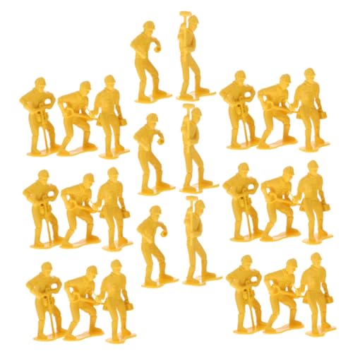 Anneome 54 Stück Miniatur Figuren Set TLG Engineering Workers für Sammler Detailreiche Bauarbeiter Figuren Langlebig Kunststoff für DIY Projekte und Kreative Baustellen Spielzeuge Anneome 54 Stück Miniatur Figuren Set TLG Engineering Workers für Sammler Detailreiche Bauarbeiter Figuren Langlebig Kunststoff für DIY Projekte und Kreative Baustellen Spielzeuge von Anneome