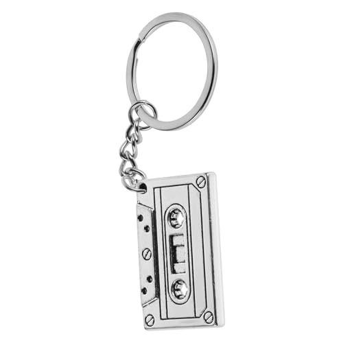 Anneome 5Stücke Retro Kassetten Schlüsselanhänger Vintage Schmuck für Jahre Partys Vielseitig Halskette oder Anhänger Langlebiges und Modisches Design Anneome 5Stücke Retro Kassetten Schlüsselanhänger Vintage Schmuck für Jahre Partys Vielseitig Halskette oder Anhänger Langlebiges und Modisches Design von Anneome