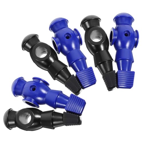 Anneome 6 Stück Tischfußballspieler Figuren Ersatzteile für Tischfußballmaschine Langlebige Resin Spieler für Spannende Kicker Spiele von Anneome