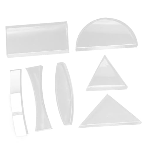 Anneome 7 Stück Optisches Linsenset Glas Optische Linsen Kit für Physikunterricht Mittelschule Klare Konkave und Konvexe Linsen Langlebig Leicht Kompakt für Praktische Experimente Anneome 7 Stück Optisches Linsenset Glas Optische Linsen Kit für Physikunterricht Mittelschule Klare Konkave und Konvexe Linsen Langlebig Leicht Kompakt für Praktische Experimente von Anneome
