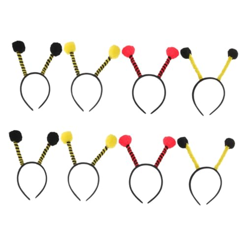Anneome 8 Stück Teiliges Karneval Haarreif mit Tierantennen für Erwachsene Lustige Cosplay Haarbänder in Gelb Rot Schwarz und Zitronengelb Bequemes Stoffmaterial für Party Halloween und Anneome 8 Stück Teiliges Karneval Haarreif mit Tierantennen für Erwachsene Lustige Cosplay Haarbänder in Gelb Rot Schwarz und Zitronengelb Bequemes Stoffmaterial für Party Halloween und von Anneome