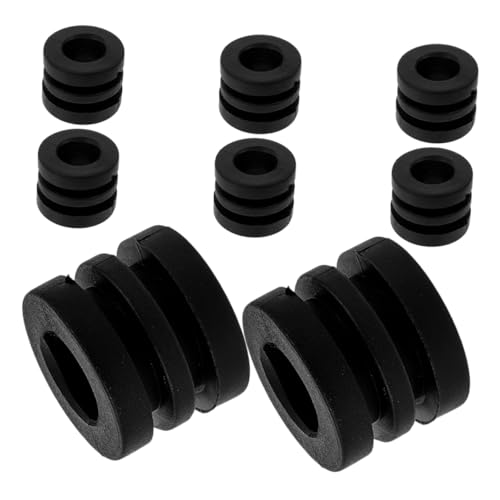 Anneome 8 Stück Zubehör Für Kickertische Maschine Kickerdichtungen Elastische Dichtungsteile Schützend Größe Kicker-stoßstange Pads Ersatz Fußball Stoßstangendichtungen Gelb Black Abs von Anneome