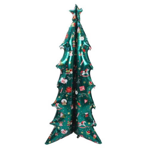 Anneome Aufblasbarer Weihnachtsbaum Folienballon Stehend Selbststehend Weihnachtsdeko Innen Party Hintergrund Weihnachtsfeier Fotokulisse Festlich von Anneome