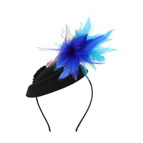 Anneome Bunte Fascinator Haaraccessoire Leichtes Stirnband Kopfschmuck für Damen Vielseitig Einsetzbar bei Hochzeit Tee Party Halloween Ball und Geburtstag Anneome Bunte Fascinator Haaraccessoire Leichtes Stirnband Kopfschmuck für Damen Vielseitig Einsetzbar bei Hochzeit Tee Party Halloween Ball und Geburtstag von Anneome