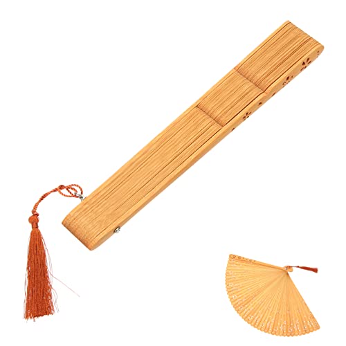 Anneome Faltfächer Handfächer Chinesischer Stil Stabiler Fächer mit Quaste Für Tanz Hochzeit Party Sommer Reise Deko Anneome Faltfächer Handfächer Chinesischer Stil Stabiler Fächer mit Quaste Für Tanz Hochzeit Party Sommer Reise Deko von Anneome