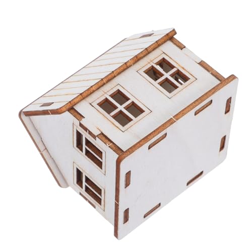 Anneome Holzhaus Bastelset Miniatur Modell Naturholz DIY Kreativset für Erwachsene Weihnachtsdeko Tischdekoration Geschenkidee Anneome Holzhaus Bastelset Miniatur Modell Naturholz DIY Kreativset für Erwachsene Weihnachtsdeko Tischdekoration Geschenkidee von Anneome