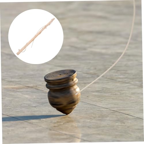 Anneome Holzkreisel Bausatz mit Robustem Gummiseil Handgefertigtes Drehendes Holzspielzeug Feinmotorik für Senioren Nachhaltiges Material Langlebig und Reaktionsfördernd Anneome Holzkreisel Bausatz mit Robustem Gummiseil Handgefertigtes Drehendes Holzspielzeug Feinmotorik für Senioren Nachhaltiges Material Langlebig und Reaktionsfördernd von Anneome