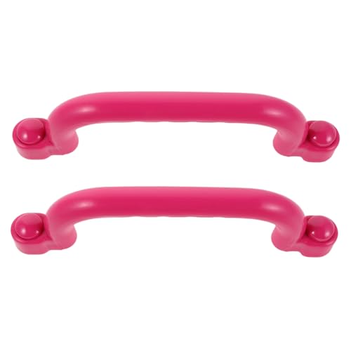 Anneome Kindersichere Kunststoff Griffleisten für Spielplätze Rutschfeste Ergonomische Haltegriffe für Klettergerüste Spielhäuser und Dschungel Gym Vielseitig Einsetzbar und Leicht zu von Anneome