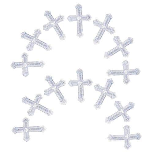 Anneome Kreuz-konfetti aus Farbigem Kunststoff Fadebeständig für Taufe Kommunion Hochzeiten und Geburtstagsfeiern Vielseitige Religiöse Tischdekoration mit Buntem Folien-design von Anneome