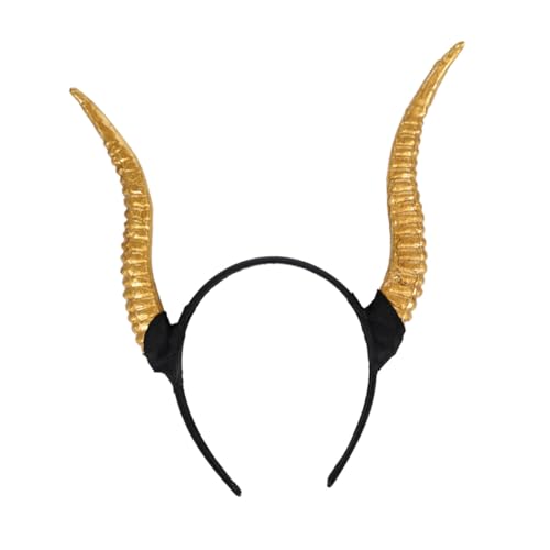 Anneome Lustiges Halloween Hörner Haarreif Damen Horn Stirnband Cosplay Party Kopfschmuck Leicht Komfortabel Einheitsgröße für Fasching und Kostümfest Anneome Lustiges Halloween Hörner Haarreif Damen Horn Stirnband Cosplay Party Kopfschmuck Leicht Komfortabel Einheitsgröße für Fasching und Kostümfest von Anneome