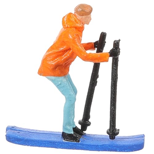 Anneome Maßstab für Diorama Modellbau Detaillierte Winterdeko für Kreative Projekte für und Architektur von Anneome