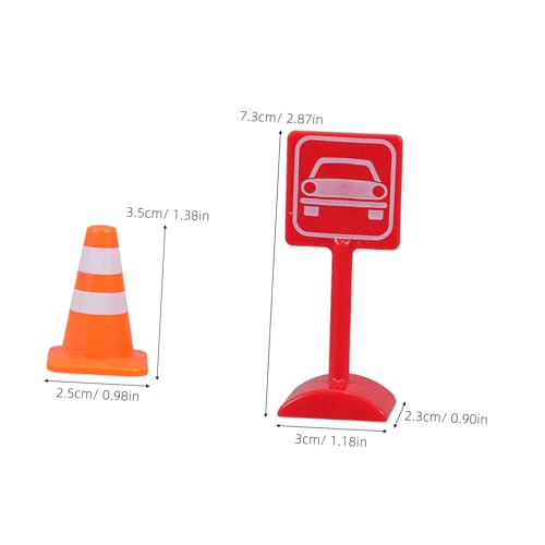 Anneome Mini Verkehrszeichen Robustem Abs mit Stoppschild Ampel und Baustellensignal Detailgetreu Gestaltet für Kompakt und Transportabel Fördert Spielerisch Verkehrsregelverständnis Anneome Mini Verkehrszeichen Robustem Abs mit Stoppschild Ampel und Baustellensignal Detailgetreu Gestaltet für Kompakt und Transportabel Fördert Spielerisch Verkehrsregelverständnis von Anneome
