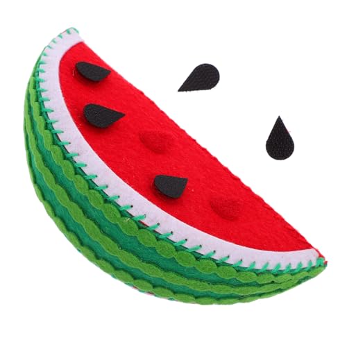 Anneome Montessori Wassermelonen Filzspielzeug Abnehmbar zum Zusammenbauen Realistisches Sicheres Lernspielzeug für Problemlösung und Räumlichem Anneome Montessori Wassermelonen Filzspielzeug Abnehmbar zum Zusammenbauen Realistisches Sicheres Lernspielzeug für Problemlösung und Räumlichem von Anneome