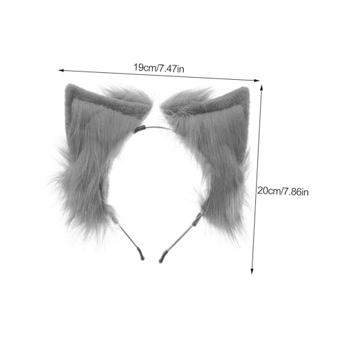 Anneome Plüsch Katzenohren Haarreif für Frauen Elastisches Cosplay Stirnband Niedliches Tier design Bequem und Robust für Fasching Karneval Party und Bühnenauftritte Anneome Plüsch Katzenohren Haarreif für Frauen Elastisches Cosplay Stirnband Niedliches Tier design Bequem und Robust für Fasching Karneval Party und Bühnenauftritte von Anneome