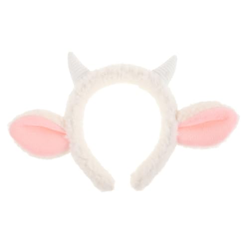 Anneome Plüsch Lammohren Haarreif Weiß Niedliches Tier Ohr Stirnband Verstellbar und Rutschfest Vielseitiges Accessoire für Partys Cosplay und Hochzeiten Bequeme für Verschiedene Anneome Plüsch Lammohren Haarreif Weiß Niedliches Tier Ohr Stirnband Verstellbar und Rutschfest Vielseitiges Accessoire für Partys Cosplay und Hochzeiten Bequeme für Verschiedene von Anneome