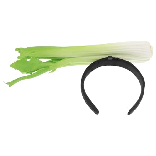 Anneome Realistisches Sellerie Haarband Lustiges Accessoire für Halloween Geburtstagsfeiern Cosplay und Partys Weiches und Bequemes Design für von Anneome