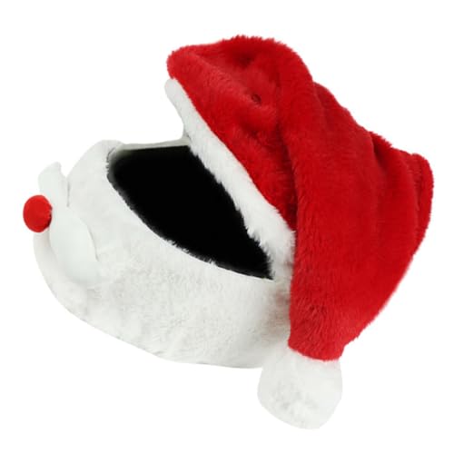 Anneome Weihnachtlicher Motorradhelm Überzug aus Lustige Weihnachtsmütze für Erwachsene Leicht Waschbar Wärmend Helmdekoration für Winter Outdoor Fahrten Anneome Weihnachtlicher Motorradhelm Überzug aus Lustige Weihnachtsmütze für Erwachsene Leicht Waschbar Wärmend Helmdekoration für Winter Outdoor Fahrten von Anneome