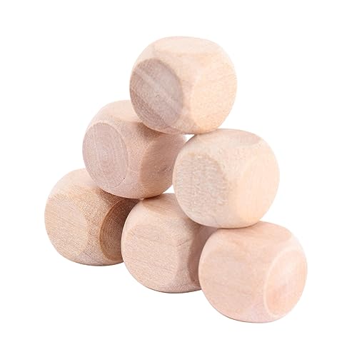 Anneome Würfelset Aus Holz 50 Stück Blanke Würfel Große Quadratische Blöcke Zum Puzzlen Lernspielzeug Sicher Für Jungen Und Mädchen Anneome Würfelset Aus Holz 50 Stück Blanke Würfel Große Quadratische Blöcke Zum Puzzlen Lernspielzeug Sicher Für Jungen Und Mädchen von Anneome