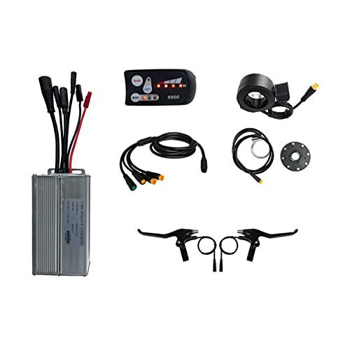 Anneth 36V 48V 1000W E-Bike 30A Sinus-Brushless-Controller mit S800-Display E-Bike-Lichtanzeige von Anneth