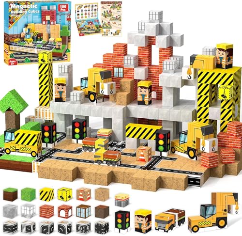 Annexfun Magnetische Bausteine Magnetische Bauwelt Straßenaufsatz Set Stadt mit Baufahrzeuge Magnetic Building Blocks Bagger Spielzeug ab 6 Jahren Baustellenfahrzeuge Kinder konstruktionsspielzeug Annexfun Magnetische Bausteine Magnetische Bauwelt Straßenaufsatz Set Stadt mit Baufahrzeuge Magnetic Building Blocks Bagger Spielzeug ab 6 Jahren Baustellenfahrzeuge Kinder konstruktionsspielzeug von Annexfun