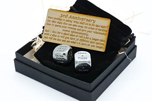 Metallwürfel zum 3. Jahrestag schaffen eine einzigartige Idee zum 3. Jahrestag von Anniversary Gifts