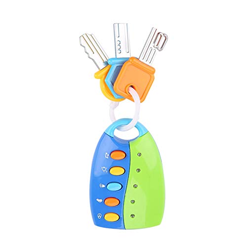 Annjom Ungiftiges Smart Key Toy, Babyauto-Spielzeug, Plastik-Baby-Spielzeug, für Kinder(Blue) von Annjom