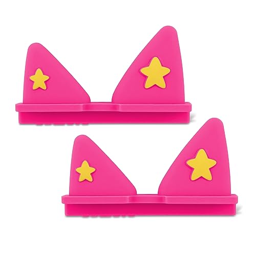 Annmore Ersatz Ohren für Tonie Box, Ersatzteile für Toniebox Lautstärketaste, nur äußere Ohren, mit Gelbe Sterne, Zubehör für Toniebox Starterset, 2 Stück, Rosa Annmore Ersatz Ohren für Tonie Box, Ersatzteile für Toniebox Lautstärketaste, nur äußere Ohren, mit Gelbe Sterne, Zubehör für Toniebox Starterset, 2 Stück, Rosa von Annmore