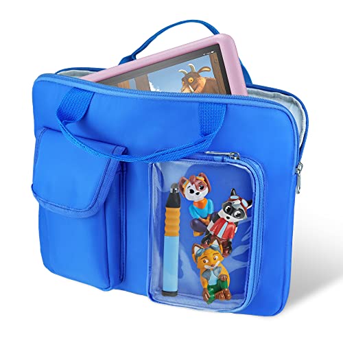 Annmore Tasche für Edurino Stift und Figur ASA Tablet Tragetasche kompatibel mit Lexibook Zweisprachiger Laptop, Blau Annmore Tasche für Edurino Stift und Figur ASA Tablet Tragetasche kompatibel mit Lexibook Zweisprachiger Laptop, Blau von Annmore