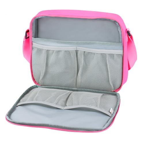Annmore Tasche kompatibel mit TIMIO Starter Kit, mit Netztaschen für 4 Satz 20 Discs, Rosa von Annmore