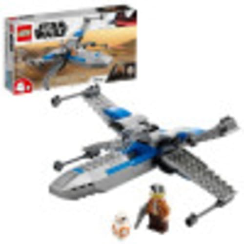 Lego Star Wars Resistance X-Wing 75297 Building Kit; Awesome Starfighter Building Toy for Kids Aged 4 and Up, Featuring Poe Dameron and BB-8; New 2021 (60 Pieces) von Anpol