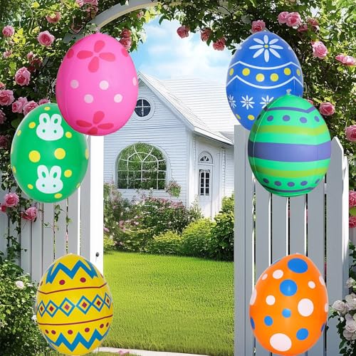Aufblasbare Ostereier Ostern Outdoor Yard Dekoration von Anraocoss