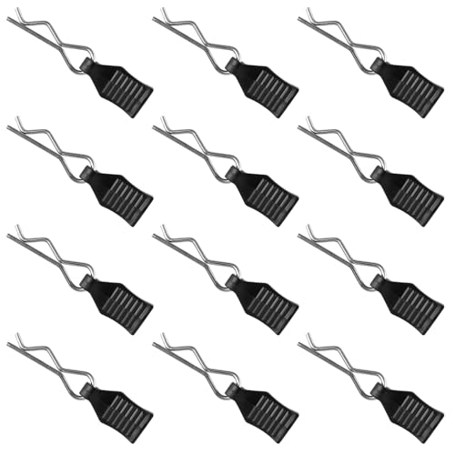 12 Stück Karosserie Clips, Ersatzteile für RC Car, Karosserie Clips mit Aufreißlaschen, Karosserie Shell Pin, Edelstahl Karosserieklammern Bent Springy R Pins für 1/10, 1/14, 1/8RC Autos 12 Stück Karosserie Clips, Ersatzteile für RC Car, Karosserie Clips mit Aufreißlaschen, Karosserie Shell Pin, Edelstahl Karosserieklammern Bent Springy R Pins für 1/10, 1/14, 1/8RC Autos von Anrbb