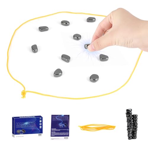 Anrbb Magnetische Spiele, Magnetisches Schachspiel, Tragbares Magnetschach, Herausforderndes Magnetschach für Familienfeiern, Partyspiele für Kinder und Erwachsene, Kompaktes Magnetschachspiel Anrbb Magnetische Spiele, Magnetisches Schachspiel, Tragbares Magnetschach, Herausforderndes Magnetschach für Familienfeiern, Partyspiele für Kinder und Erwachsene, Kompaktes Magnetschachspiel von Anrbb