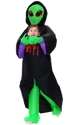 Aufblasbares Alien-Kostüm für Erwachsene und Kinder, Halloween, aufblasbar, Alien-Kind, Abduktionskostüm, Verkleidung, Herren, Jungen, Cosplay-Party Aufblasbares Alien-Kostüm für Erwachsene und Kinder, Halloween, aufblasbar, Alien-Kind, Abduktionskostüm, Verkleidung, Herren, Jungen, Cosplay-Party von Anroong