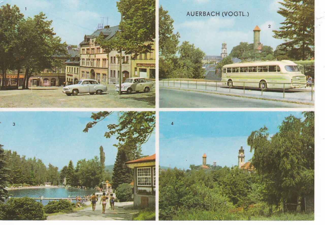 Ansichtskarte Auerbach Vogtland, ein altes Original, PLZ 08209 Ansichtskarte Auerbach Vogtland, ein altes Original, PLZ 08209 von Ansichtskarten