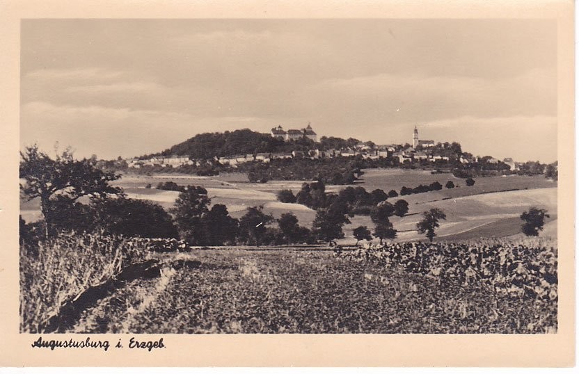 Ansichtskarte Augustusburg im Erzgebirge, ein altes Original Ansichtskarte Augustusburg im Erzgebirge, ein altes Original von Ansichtskarten