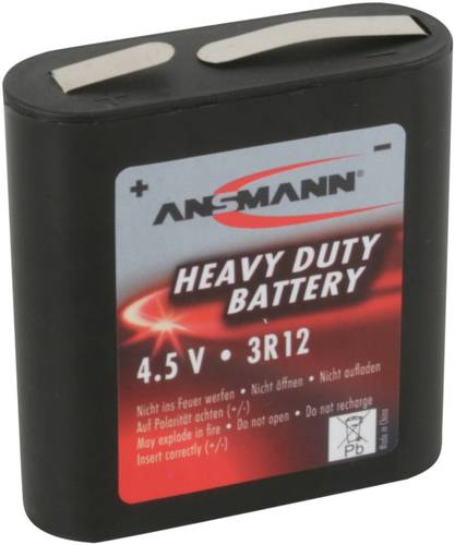 Ansmann 3R12 Flach-Batterie Zink-Kohle 1700 mAh 4.5V 1St. von Ansmann