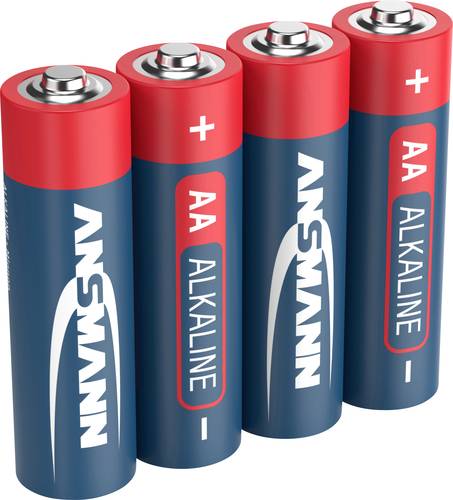 Ansmann LR06 Red-Line Mignon (AA)-Batterie Alkali-Mangan 1.5V 4St. von Ansmann